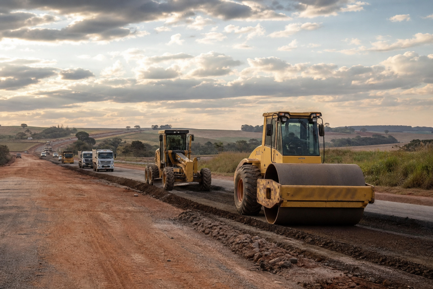Obras de duplicação em trecho da BR-365 no Triângulo Mineiro